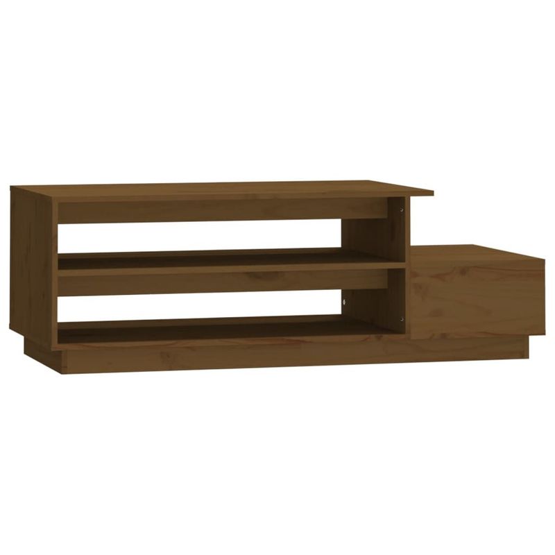 Tavolino-da-Salotto-Miele-120x50x405-cm-Legno-Massello-di-Pino