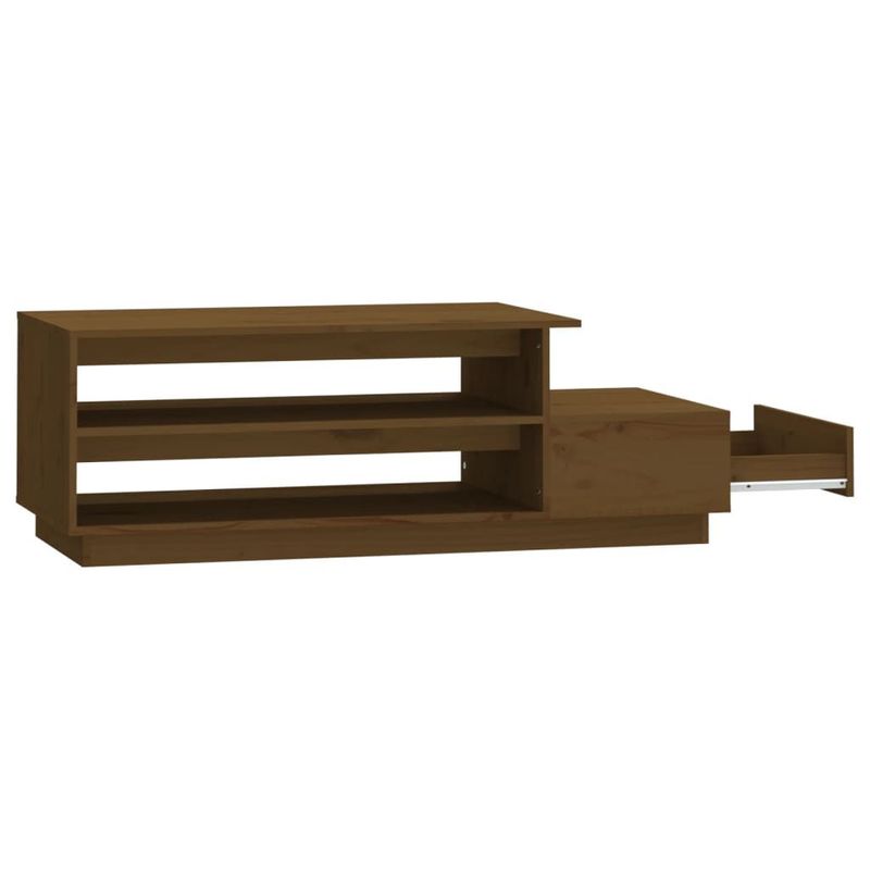 Tavolino-da-Salotto-Miele-120x50x405-cm-Legno-Massello-di-Pino