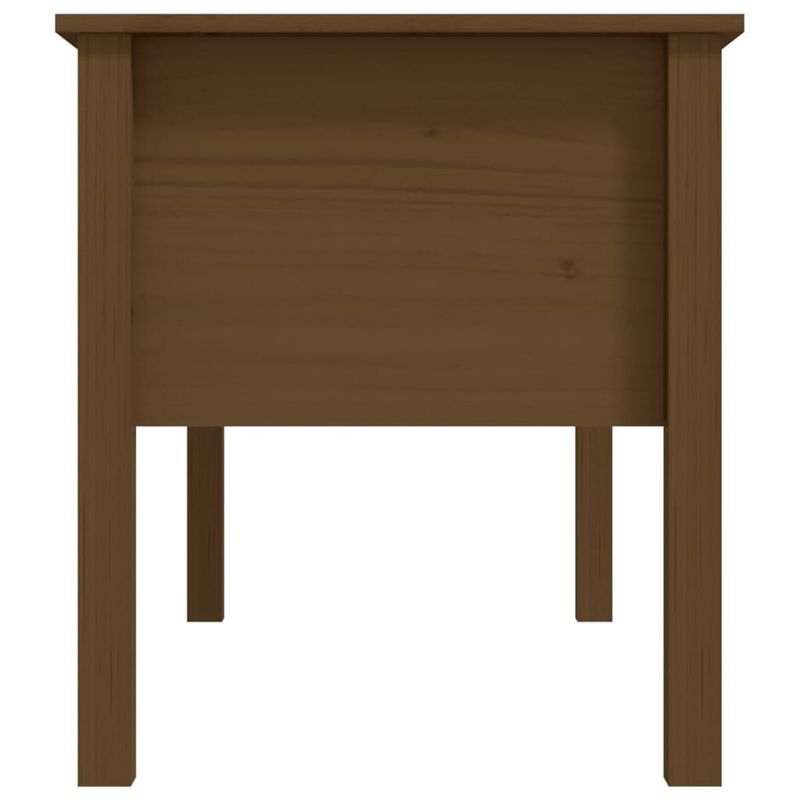 Tavolino-da-Salotto-Miele-102x49x55cm-in-Legno-Massello-di-Pino