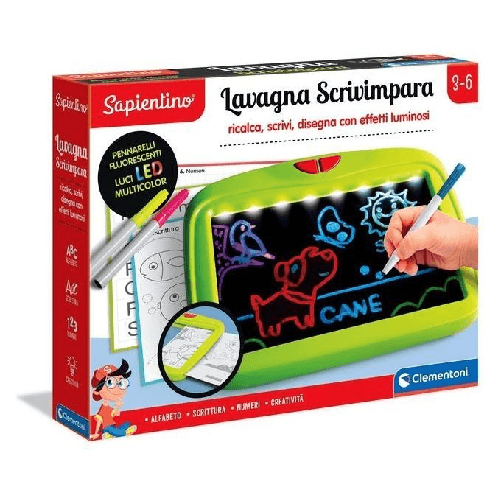 Clementoni-SAPIENTINO---LAVAGNA-SCRIVIMPARA