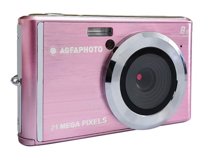 AgfaPhoto-Compact-DC5200-Fotocamera-compatta-21-MP-CMOS-5616-x-3744-Pixel-Rosa