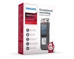 Philips-Voice-Tracer-DVT6110-00-dittafono-Flash-card-Antracite-Cromo