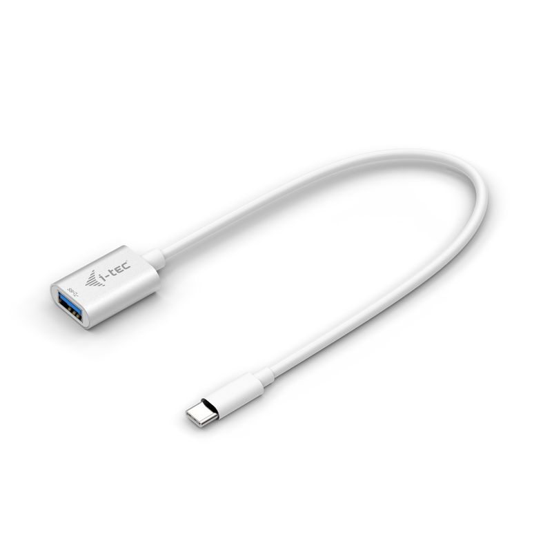 i-tec-C31ADA-cavo-USB-02-m-USB-3.2-Gen-2--3.1-Gen-2--USB-C-USB-A-Bianco