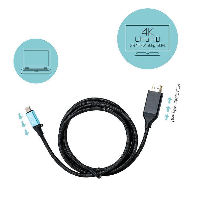 i-tec-Cavo-adattatore-USB-C-3.1-per-HDMI-4K---60Hz-150cm