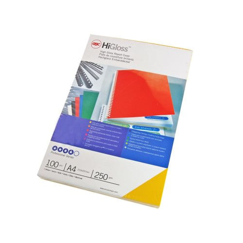 GBC-100-COPERTINE-HIGLOSS-250GR-A4-NERO-CARTONCINO-MONOLUCIDO
