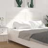 Testiera-per-Letto-Bianca-206x4x100-cm-Legno-Massello-di-Pino