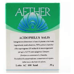 Scen Acidophilus salis integratore alimentare di lactobacillus sporogenes con 15 miliardi di microorganismi per grammo, sale spagirico di ginepro.