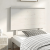Testiera-per-Letto-Bianca-104x6x825-cm-Legno-Massello-di-Pino