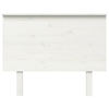 Testiera-per-Letto-Bianca-104x6x825-cm-Legno-Massello-di-Pino