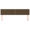 Testiera-2-pz-Marrone-Scuro-100x5x78-88-cm-in-Tessuto