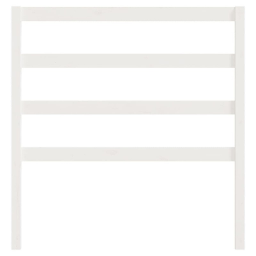 Testiera-per-Letto-Bianca-95x4x100-cm-in-Legno-Massello-di-Pino