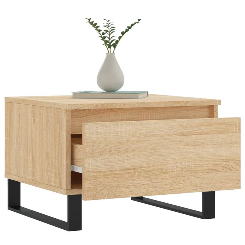 Tavolini-Salotto-2pz-Rovere-Sonoma-50x46x35cm-Legno-Multistrato