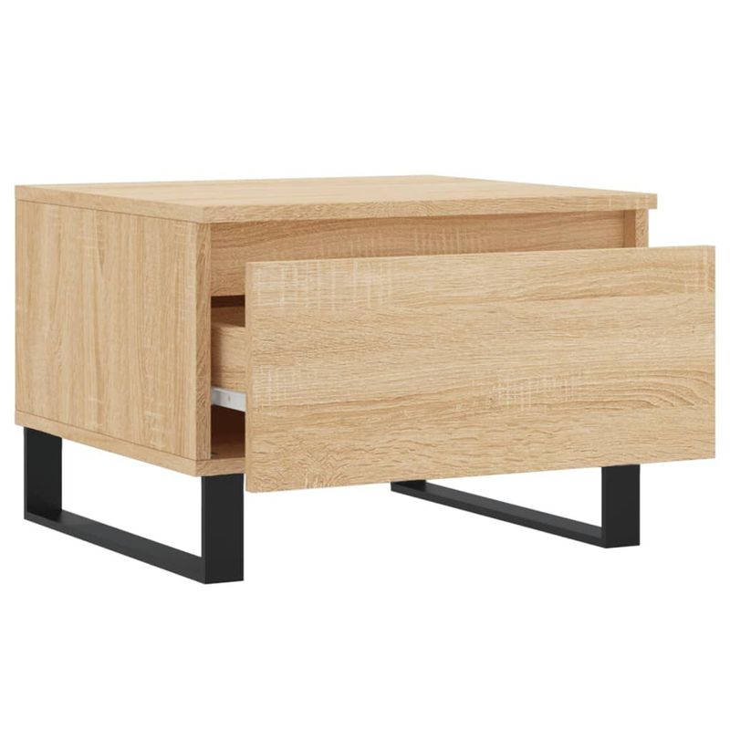 Tavolini-Salotto-2pz-Rovere-Sonoma-50x46x35cm-Legno-Multistrato