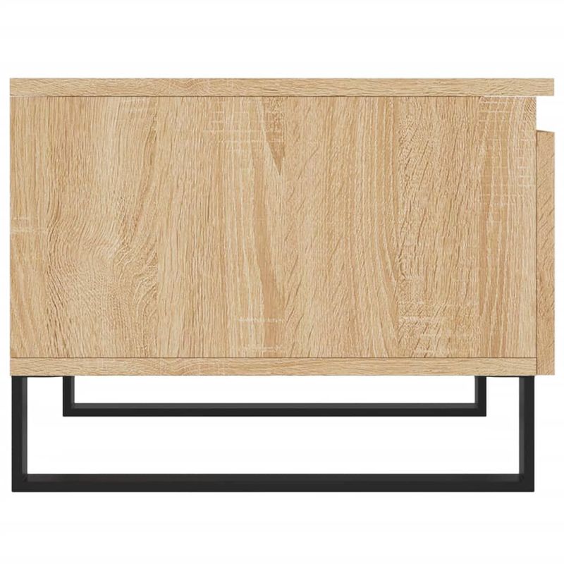 Tavolini-Salotto-2pz-Rovere-Sonoma-50x46x35cm-Legno-Multistrato