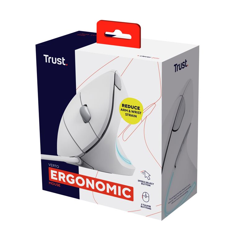 Trust-Verto-Mouse-Mano-Destra-USB-Tipo-A-Ottico-1600-DPI