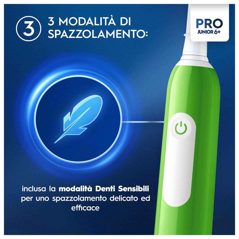 Oral-B-Junior-8006540743027-spazzolino-elettrico-Bambino-Spazzolino-rotante-Verde