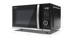 Sharp-YC-QG204AE-B-forno-a-microonde-Superficie-piana-Microonde-con-grill-20-L-800-W-Nero