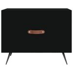 vidaXL-Tavolini-da-Salotto-2-pz-Neri-50x50x40-cm-in-Legno-Multistrato