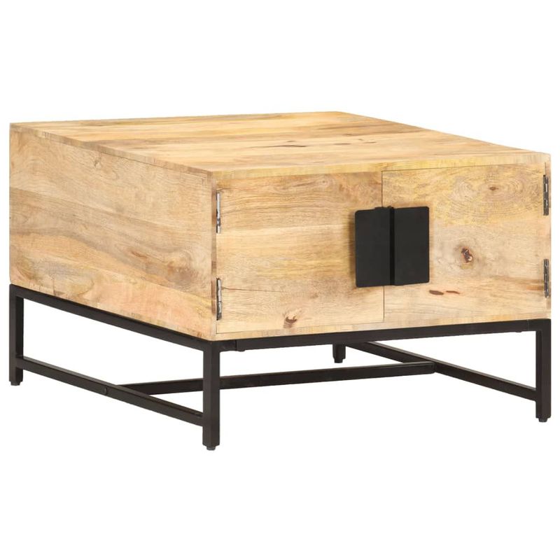 vidaXL-Tavolino-da-Caffe-67x67x45-cm-in-Legno-Massello-di-Mango