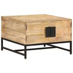 vidaXL-Tavolino-da-Caffe-67x67x45-cm-in-Legno-Massello-di-Mango
