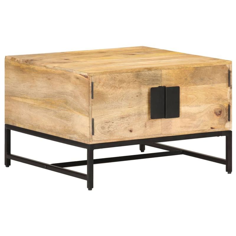 vidaXL-Tavolino-da-Caffe-67x67x45-cm-in-Legno-Massello-di-Mango