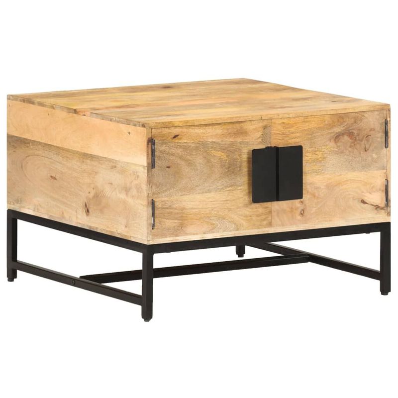 vidaXL-Tavolino-da-Caffe-67x67x45-cm-in-Legno-Massello-di-Mango