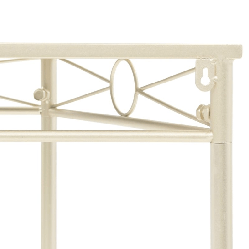 vidaXL-Tavolino-Vintage-in-Metallo-87x34x73-cm-Oro