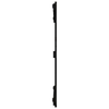 vidaXL-Testiera-da-Parete-Nera-955x3x90-cm-in-Legno-Massello-di-Pino