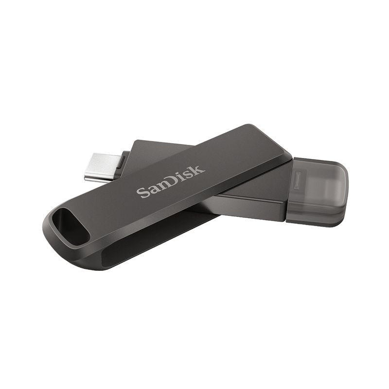 SanDisk-iXpand-unita--flash-USB-128-GB-USB-Type-C---Lightning-3.2-Gen-1--3.1-Gen-1--Nero