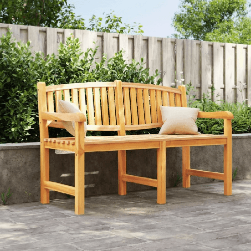 vidaXL-Panca-da-Giardino-1495x60x90-cm-in-Legno-Massello-di-Teak