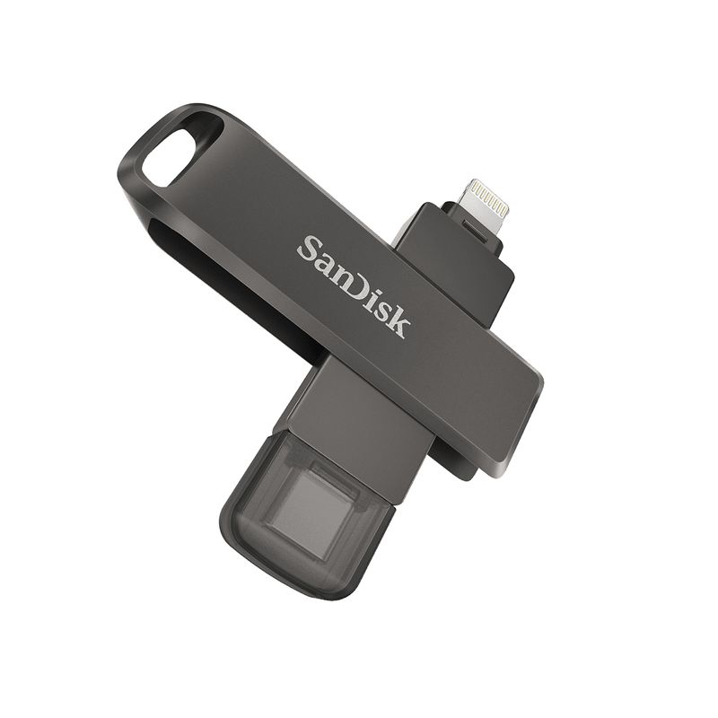 SanDisk-iXpand-unita--flash-USB-128-GB-USB-Type-C---Lightning-3.2-Gen-1--3.1-Gen-1--Nero