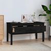 Tavolino-da-Salotto-Nero-102x49x55-cm-in-Legno-Massello-di-Pino