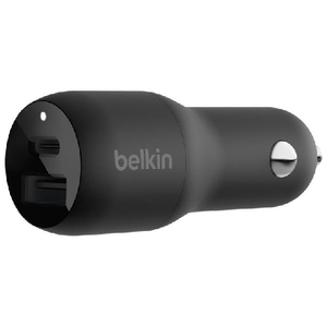 Belkin CCB004BTBK Caricabatterie per dispositivi mobili Smartphone, Tablet Nero Accendisigari