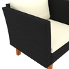 vidaXL-Divano-da-Giardino-in-Polyrattan-e-Massello-di-Eucalipto