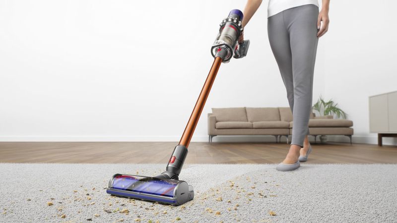 Dyson-V10-Absolute-aspirapolvere-senza-filo-Rame-Nichel-Senza-sacchetto