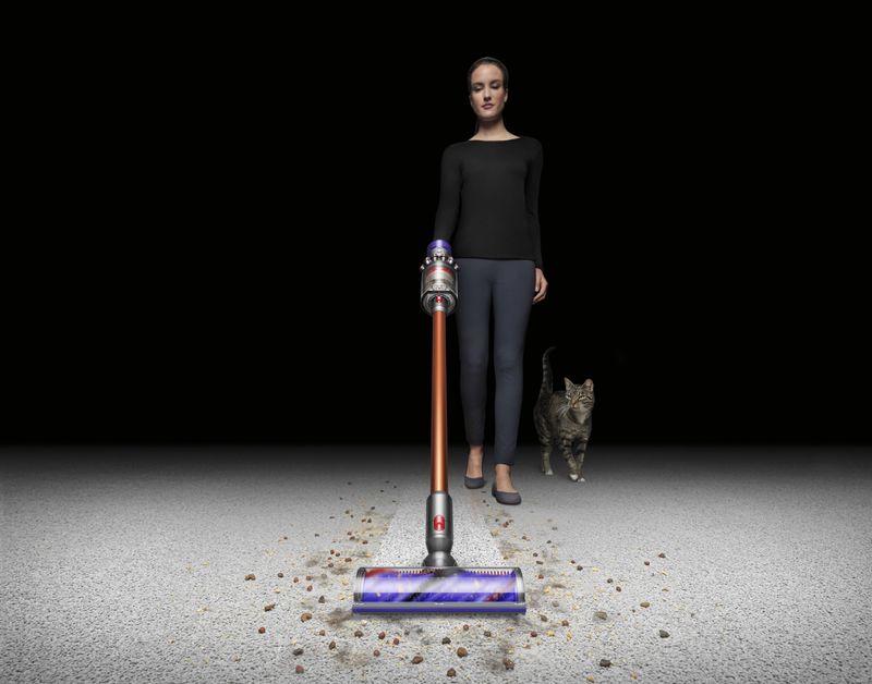 Dyson-V10-Absolute-aspirapolvere-senza-filo-Rame-Nichel-Senza-sacchetto