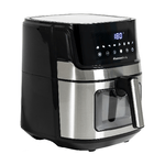 Melchioni Family Melchioni 118340033 friggitrice Singolo 6,5 L Indipendente 1600 W Nero, Acciaio inox