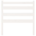 Testiera-per-Letto-Bianca-126x4x100cm-in-Legno-Massello-di-Pino