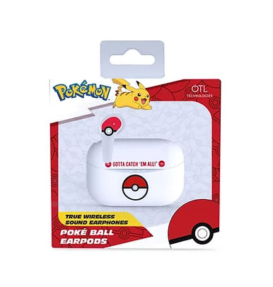 OTL-Technologies-Pokemon-Poke-ball-Cuffie-Wireless-In-ear-Musica-e-Chiamate-Bluetooth-Bianco