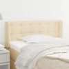vidaXL-Testiera-ad-Orecchio-Crema-83x16x118-128-cm-in-Tessuto