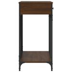 vidaXL-Tavolino-Consolle-Rovere-Marrone-100x39x785-cm-Multistrato