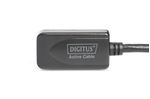 Digitus-USB-2.0-Repeater-cavo-USB-20-m-USB-A-Nero