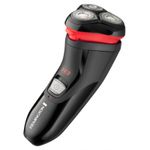 Remington R3000 rasoio elettrico Rotazione Trimmer Nero, Rosso