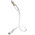 Inakustik 003105015 cavo audio 1,5 m 3.5mm Bianco