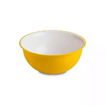 Omada Design Insalatiera 3.5 Litri Bianco-Giallo