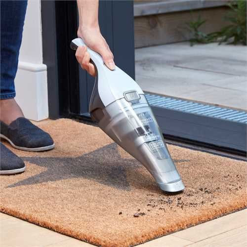Black-and-Decker-NVC215W-aspirapolvere-senza-filo-Blu-Grigio-Senza-sacchetto