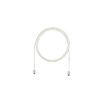 Panduit Cat 6A 28AWG UTP Patch Cord, CM/LSZH, Of cavo di rete Bianco 1 m Cat6a U/UTP (UTP)