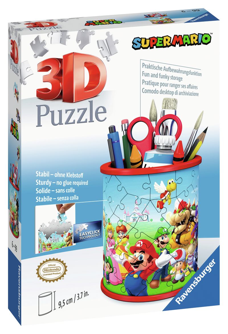 Ravensburger-Super-Mario-Pencil-Holder-Puzzle-3D-54-pz