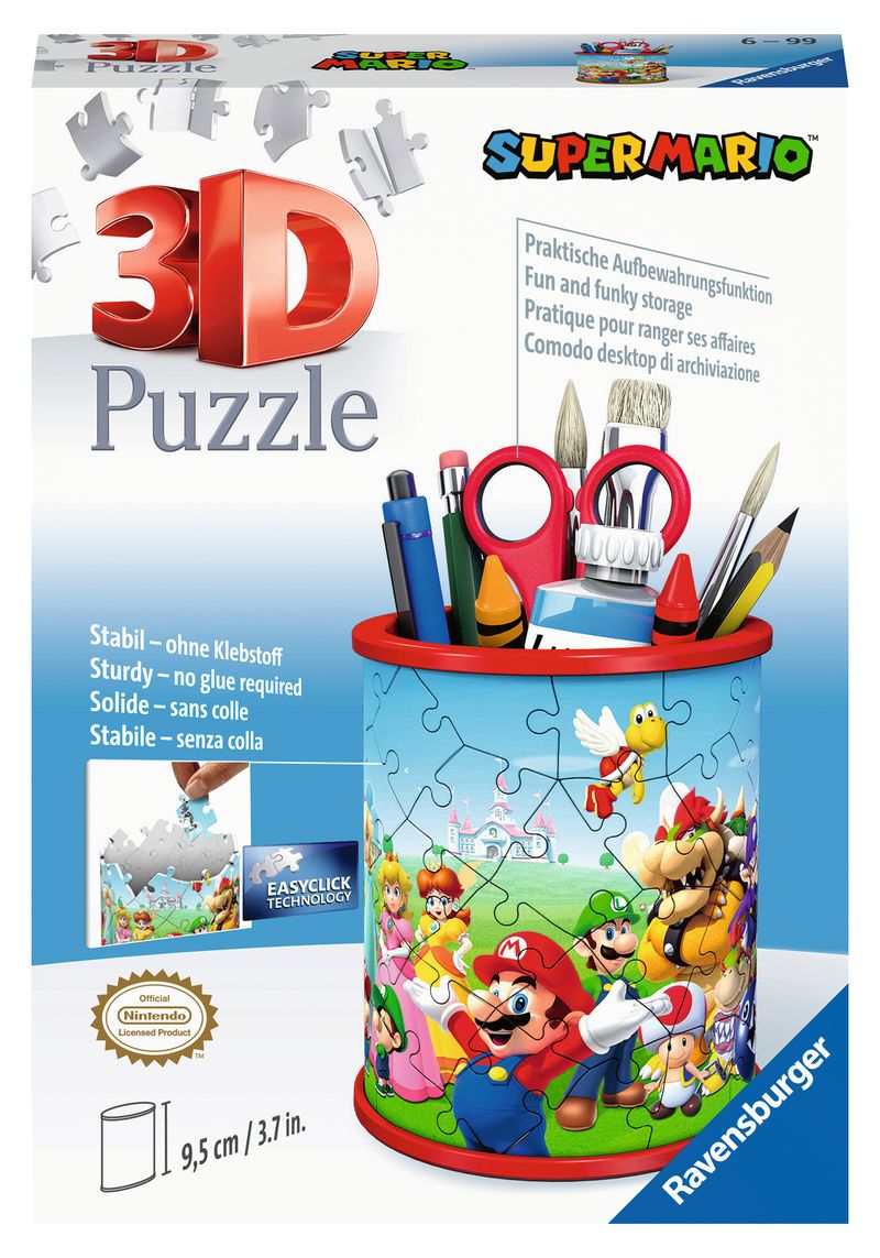 Ravensburger-Super-Mario-Pencil-Holder-Puzzle-3D-54-pz