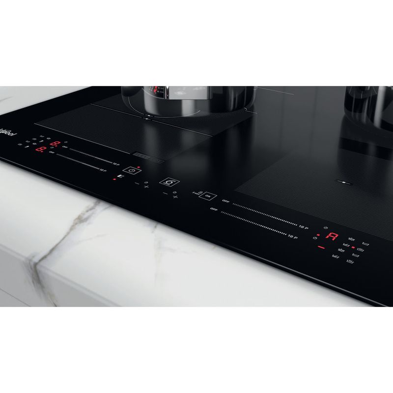 Whirlpool-WF-S0160-NE-piano-cottura-Nero-Da-incasso-60-cm-A-induzione-4-Fornello-i-